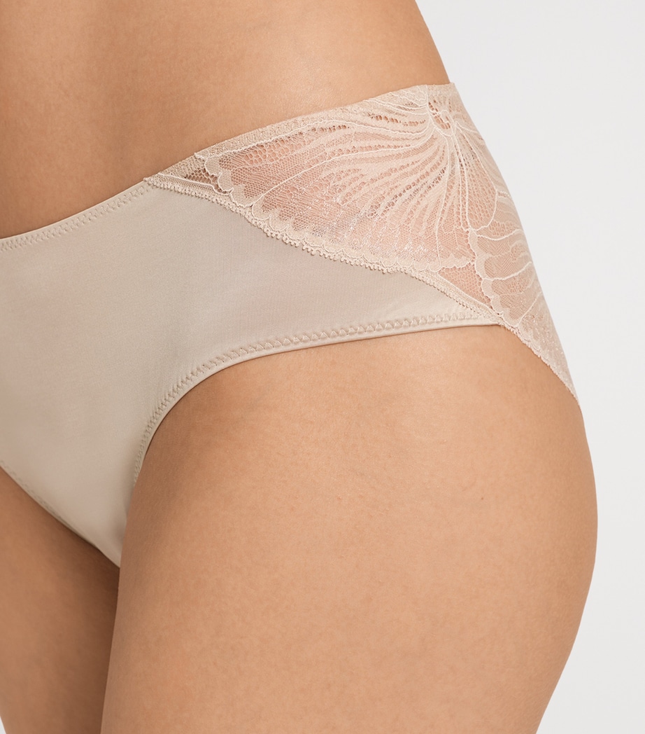 Lace-Trim Lilith Midi Briefs COFFEE QUARTZ Image 6
