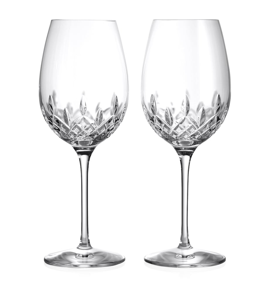 Set of 2 Lismore Essence Goblet Wine Glasses (660ml) CLEAR Image 1