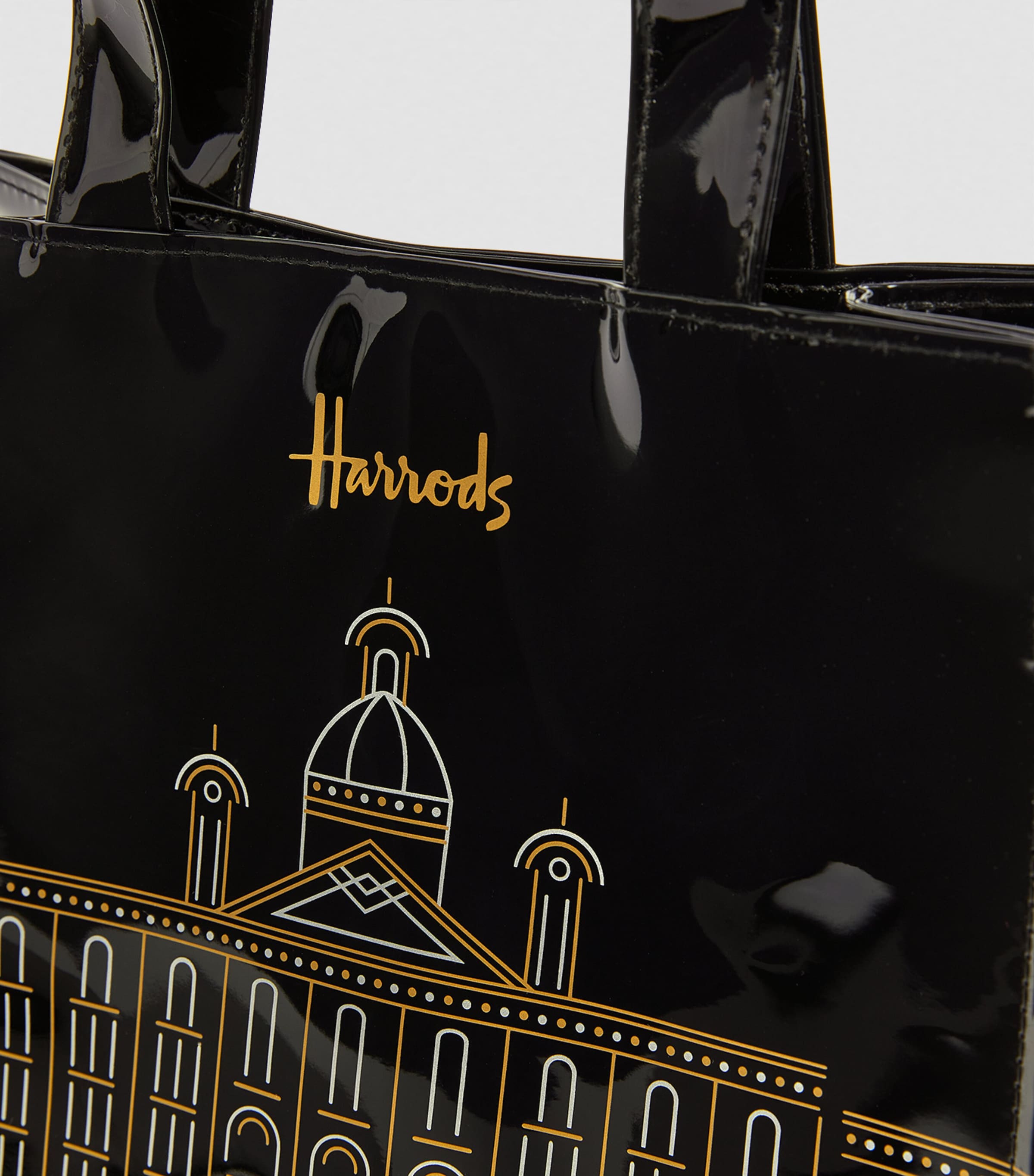 Harrods Small Harrods Outline Shopper Bag Harrods SG