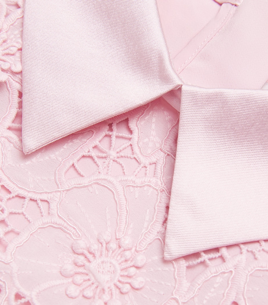 Floral Lace Dress (3-12 Years) PINK Image 3