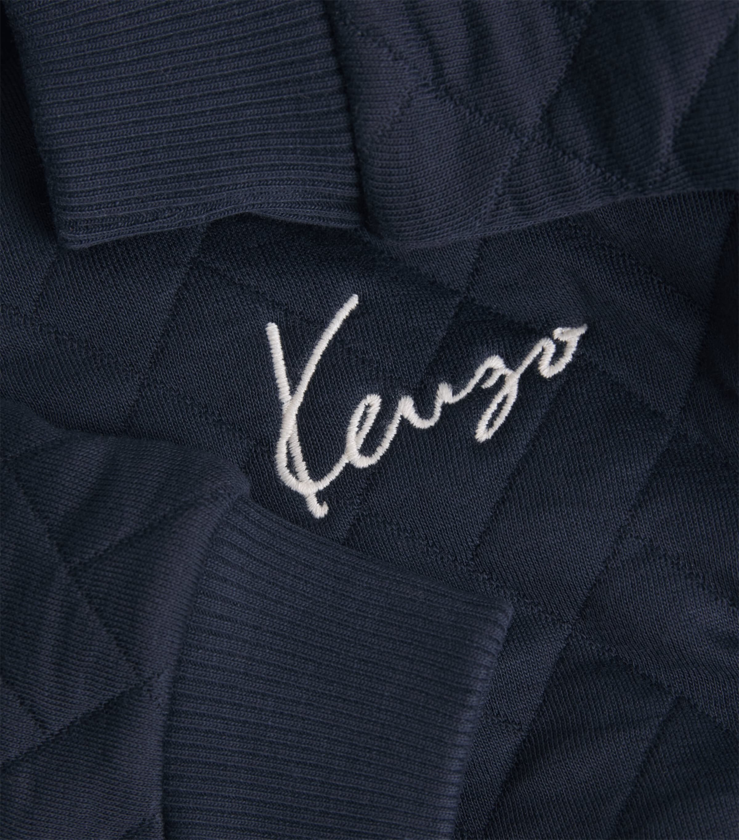 Cotton-Blend Quilted Tracksuit Set (2-14 Years) NAVY Image 4