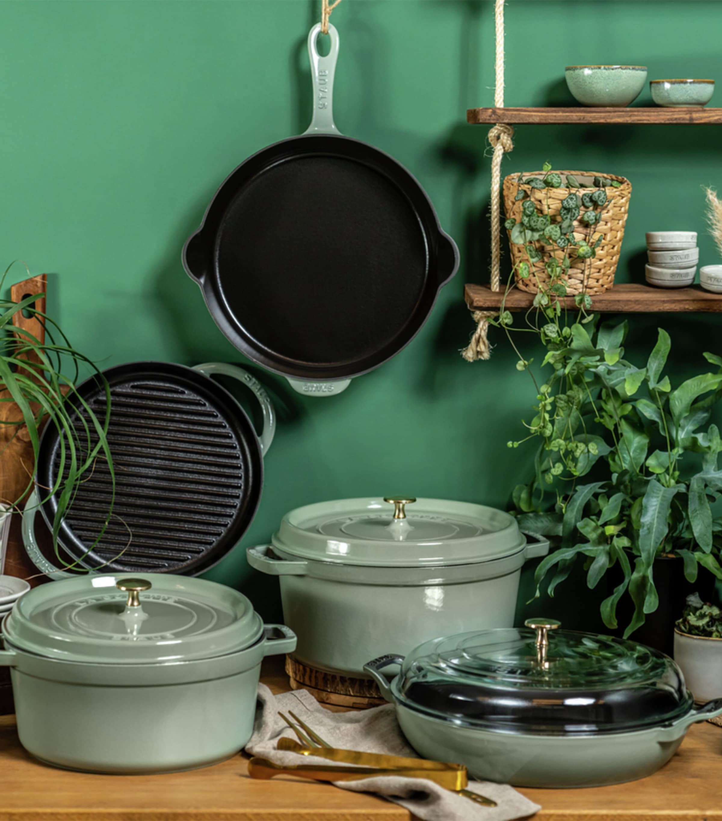 Round Cocotte (20cm) EUCALYPTUS Image 5