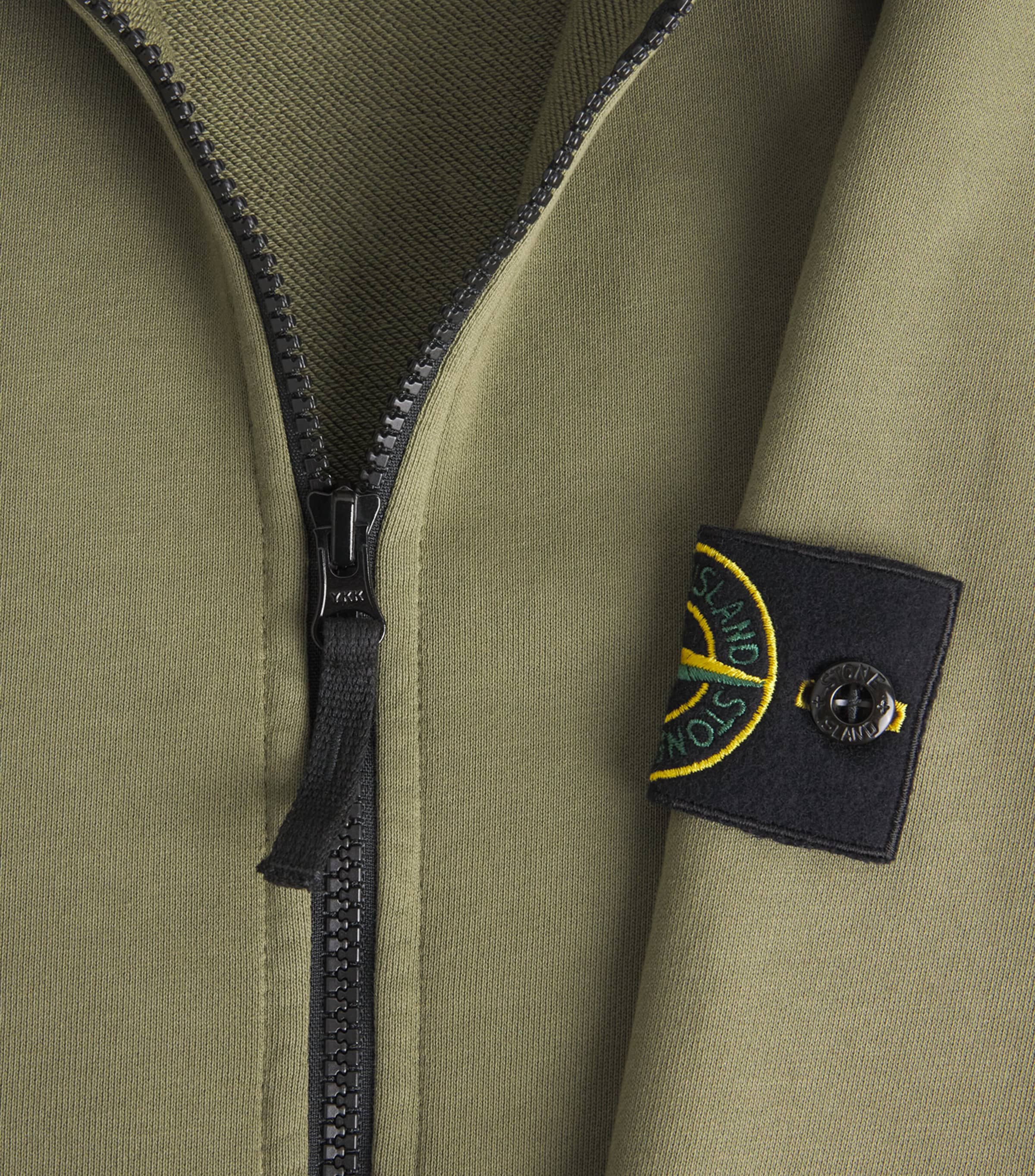 Organic Cotton Zip-Up Sweatshirt V005G Image 5