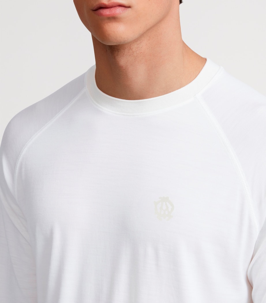 Wool Athluxury Long-Sleeve T-Shirt 123OFF WHITE Image 5