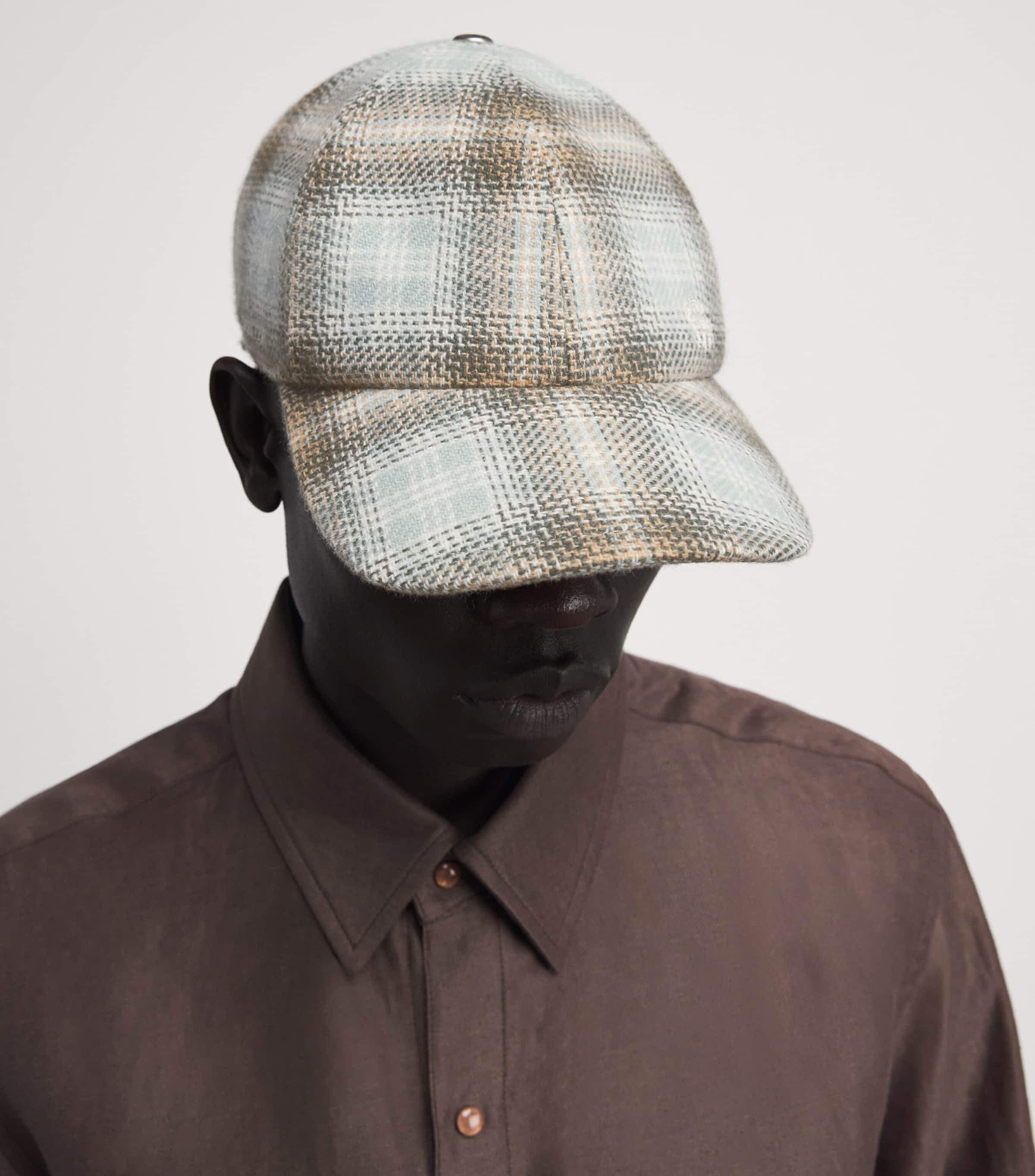 GOD'S TRUE CASHMERE x JOOPITER Cashmere Denim Fincher Cap Emerald Image 4