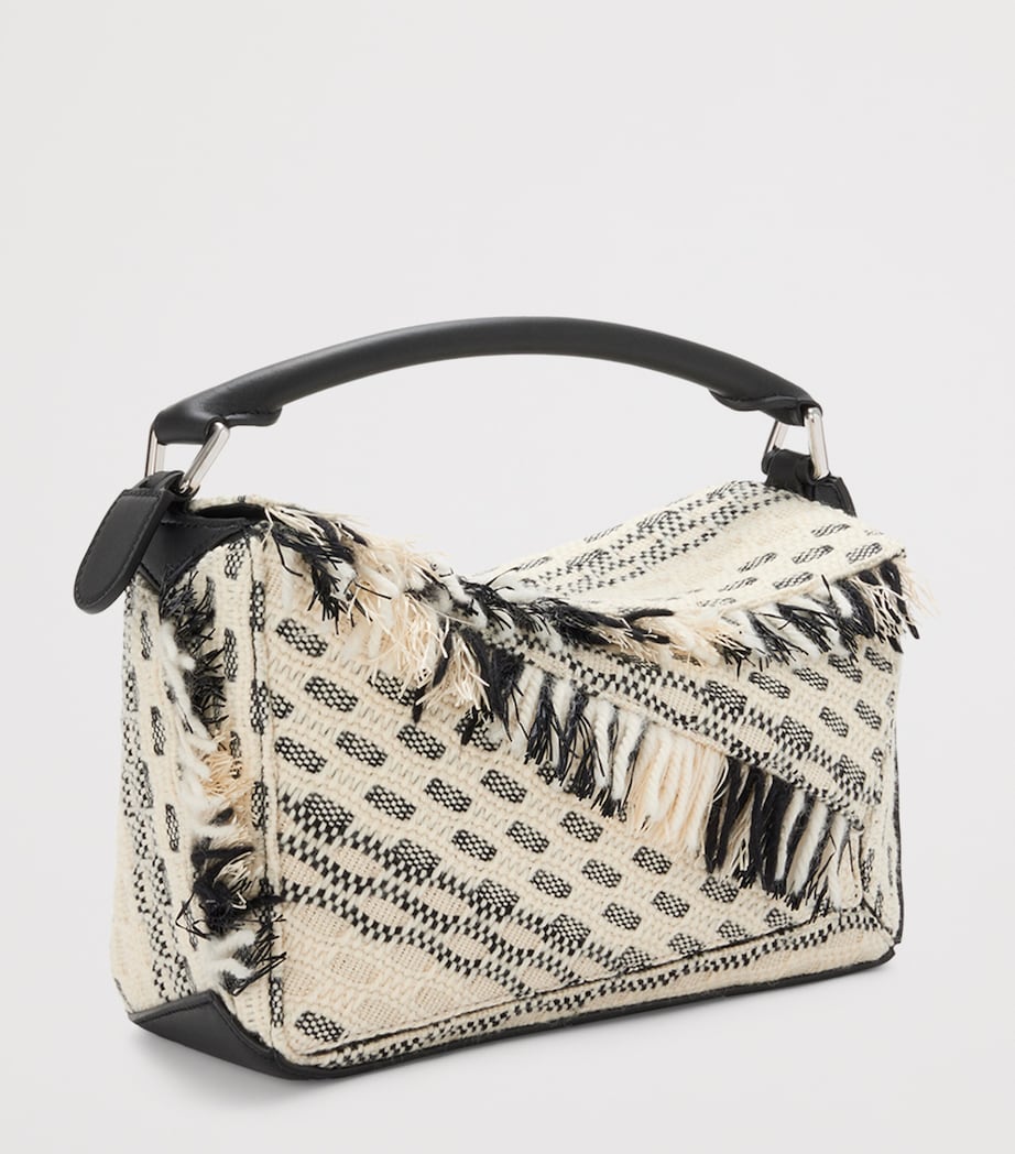 x Albers Puzzle Top-Handle Bag BLACK/WHITE Image 2