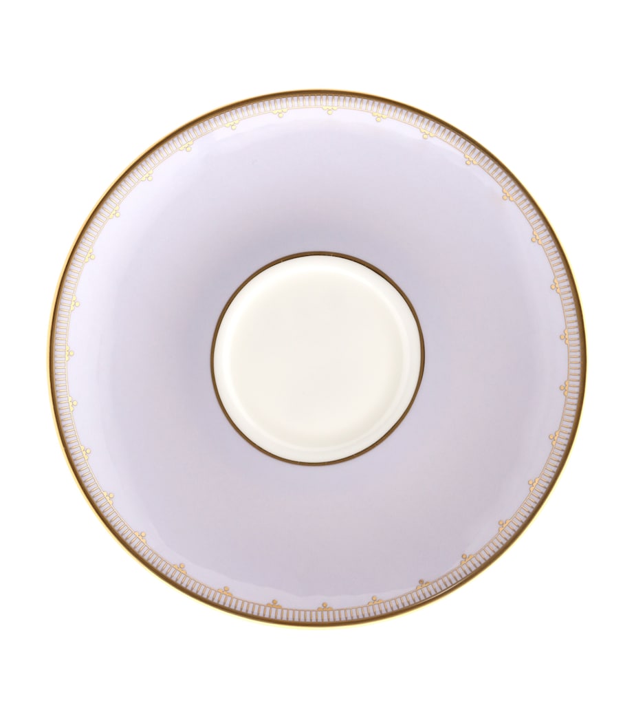 Shell Garden Floral Teacup and Saucer PURPLE Image 2