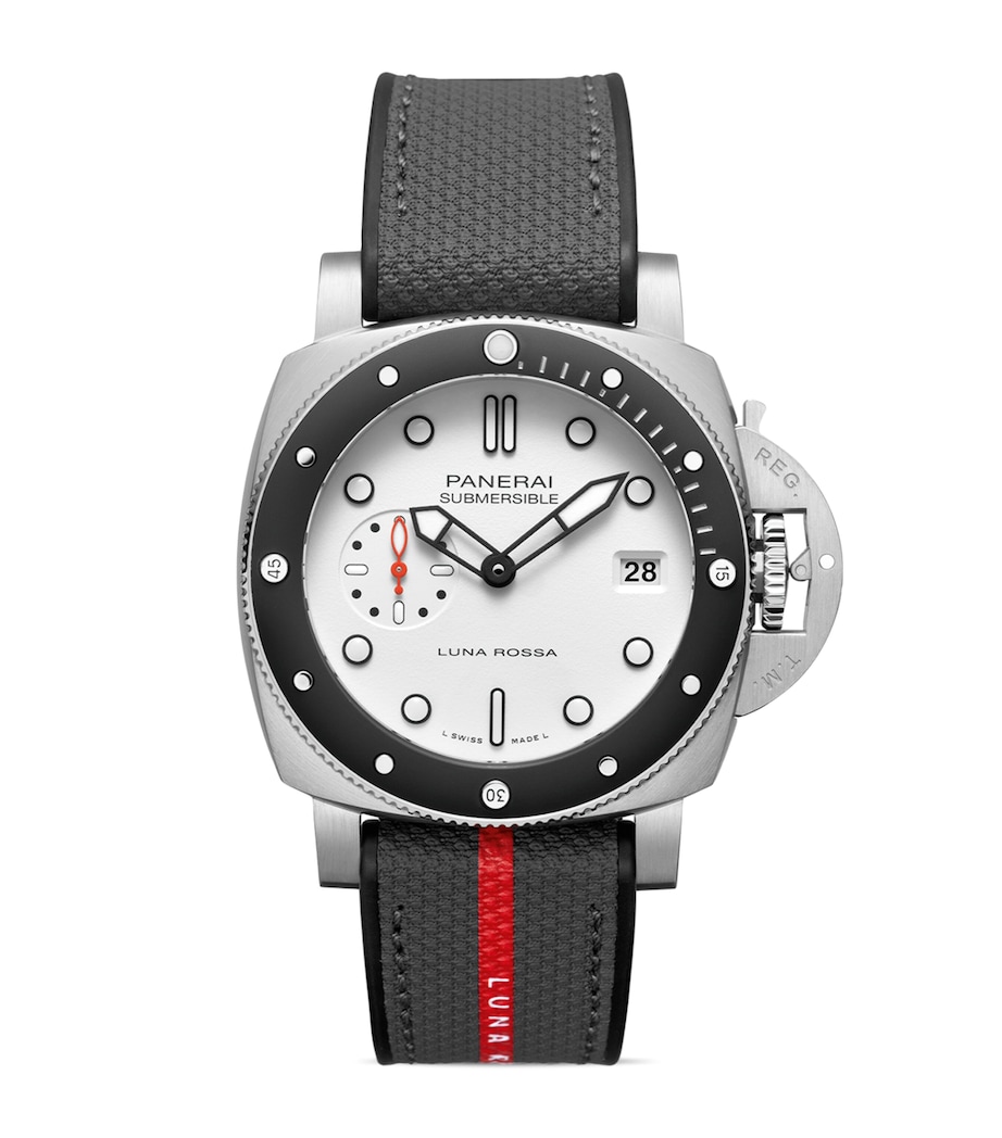 Stainless Steel Submersible Watch 43mm WHITE Image 1