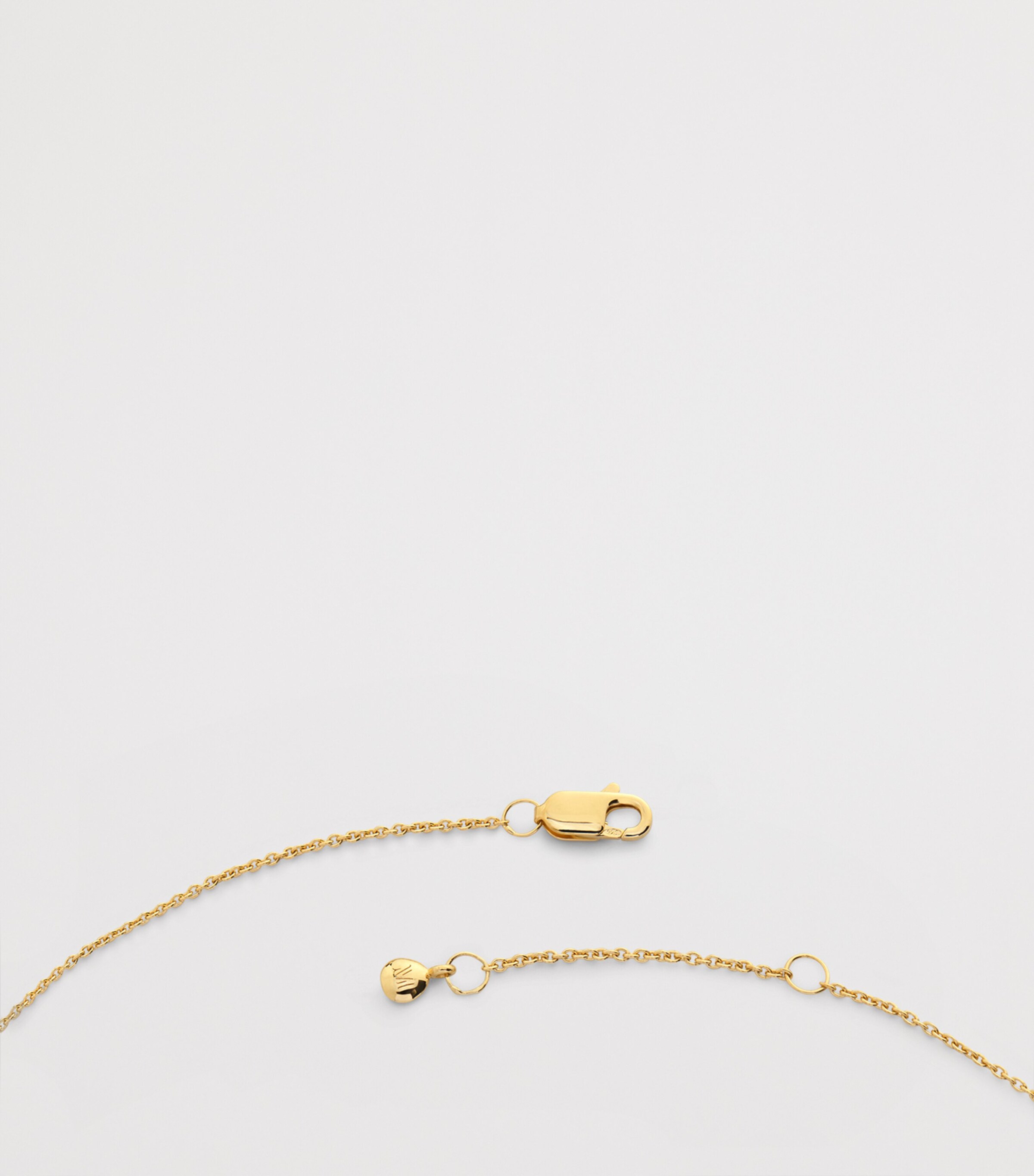 Monica Vinader Gold Vermeil Zodiac Cancer Necklace Gold Vermeil Image 3