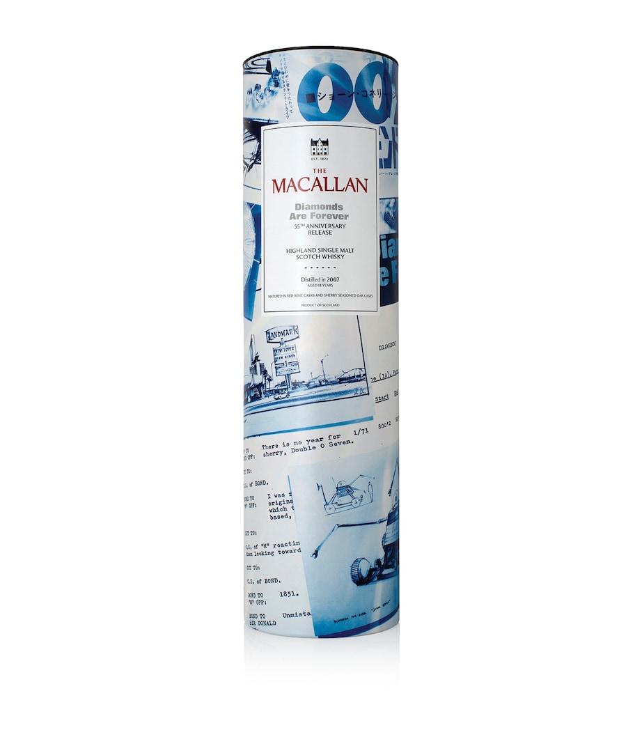 The Macallan 18-Year-Old Diamonds Are Forever 55th Anniversary Single Malt Scotch Whisky (70cl) Image 4