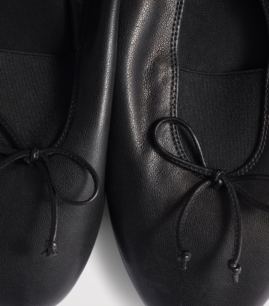 Leather Ballet Flats F0002 Image 3