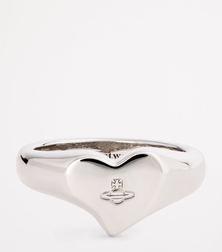 Vivienne Westwood Sterling Silver Marybelle Ring Rhodium Image 4