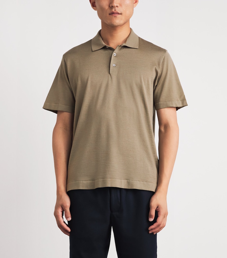 VUORI Merino Polo Shirt Tau Taupe Image 4