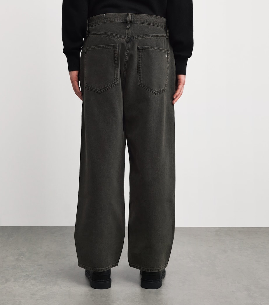 rbBAGGY Authentic Rigid Jeans BRNBK Image 4
