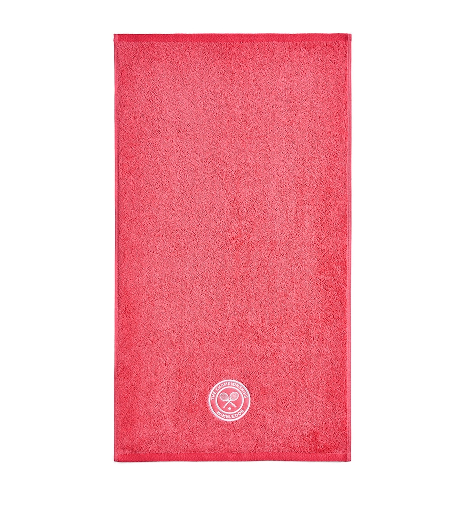 Christy x Wimbledon Guest Towels (Pack of 2) Pink Image 3