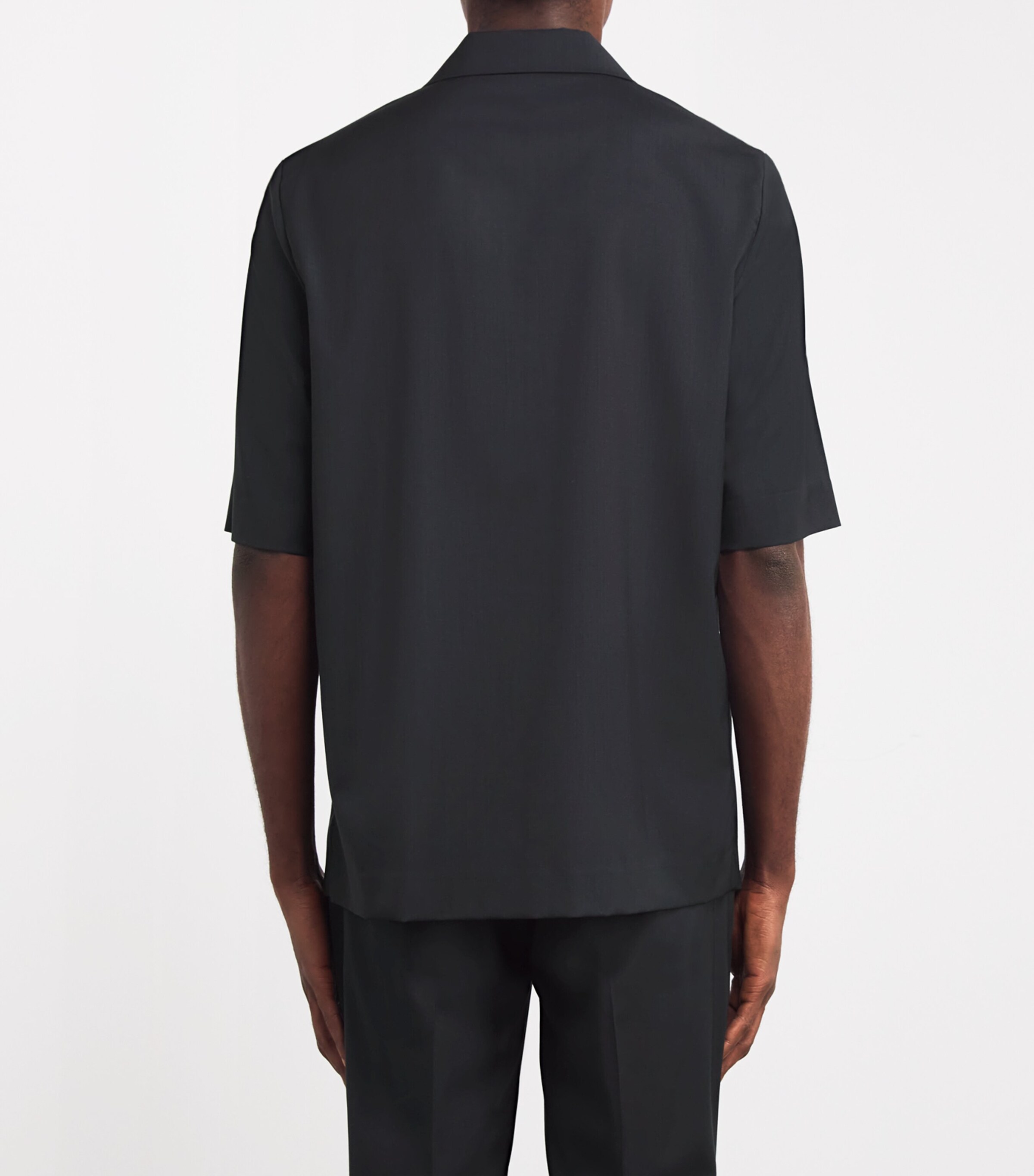 Virgin Wool Shirt 580 PIOMBO Image 4