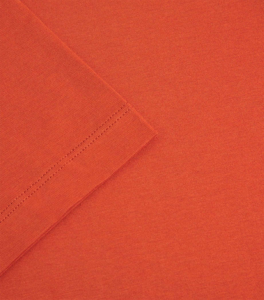 Hanro Mens Cotton Night & Day T-Shirt Rooibios T Image 6
