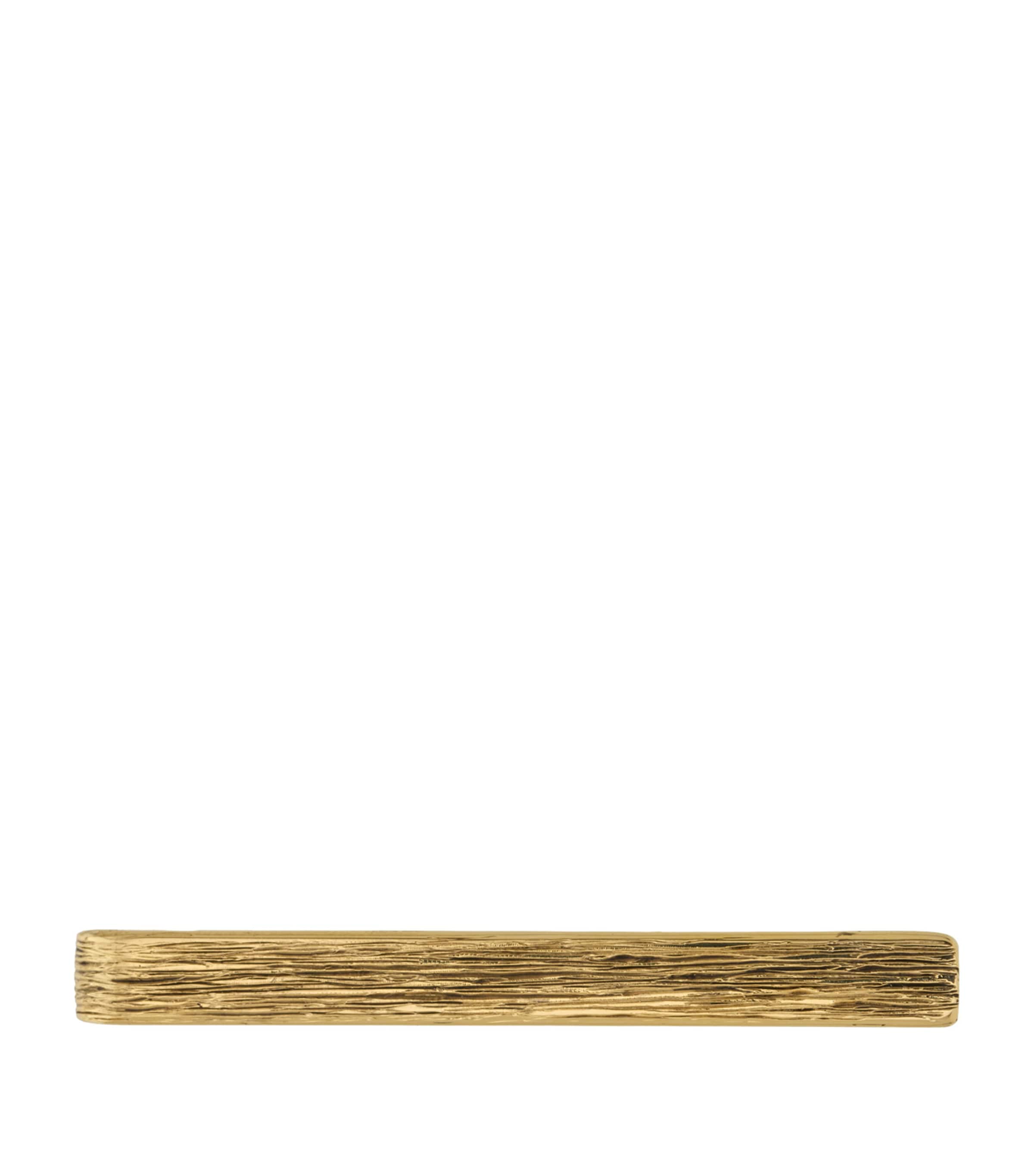 Saint Laurent Striated Tie Clip Image 1