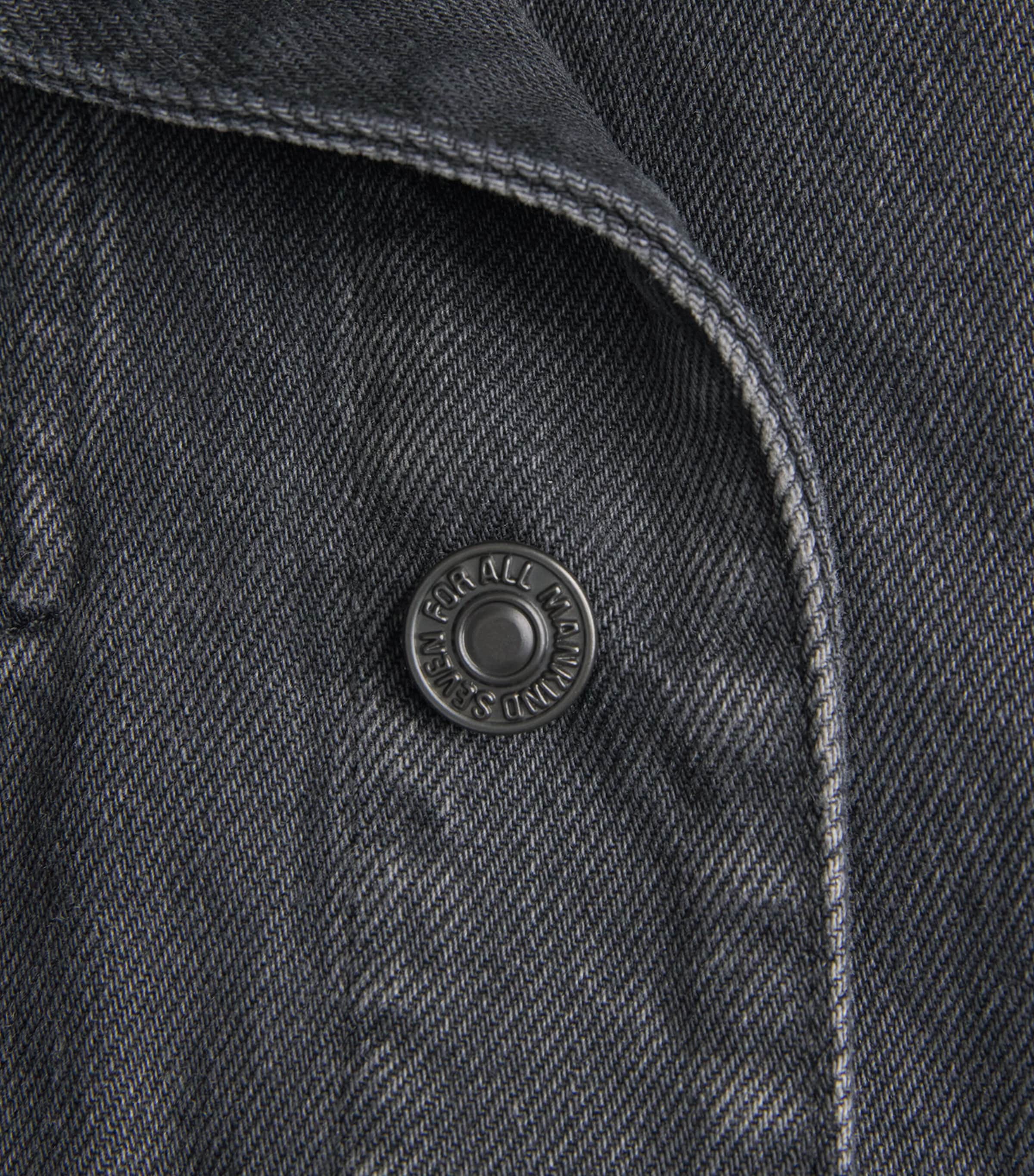 Studded Trucker Denim Jacket NIGHTSCAPE WITH Image 5