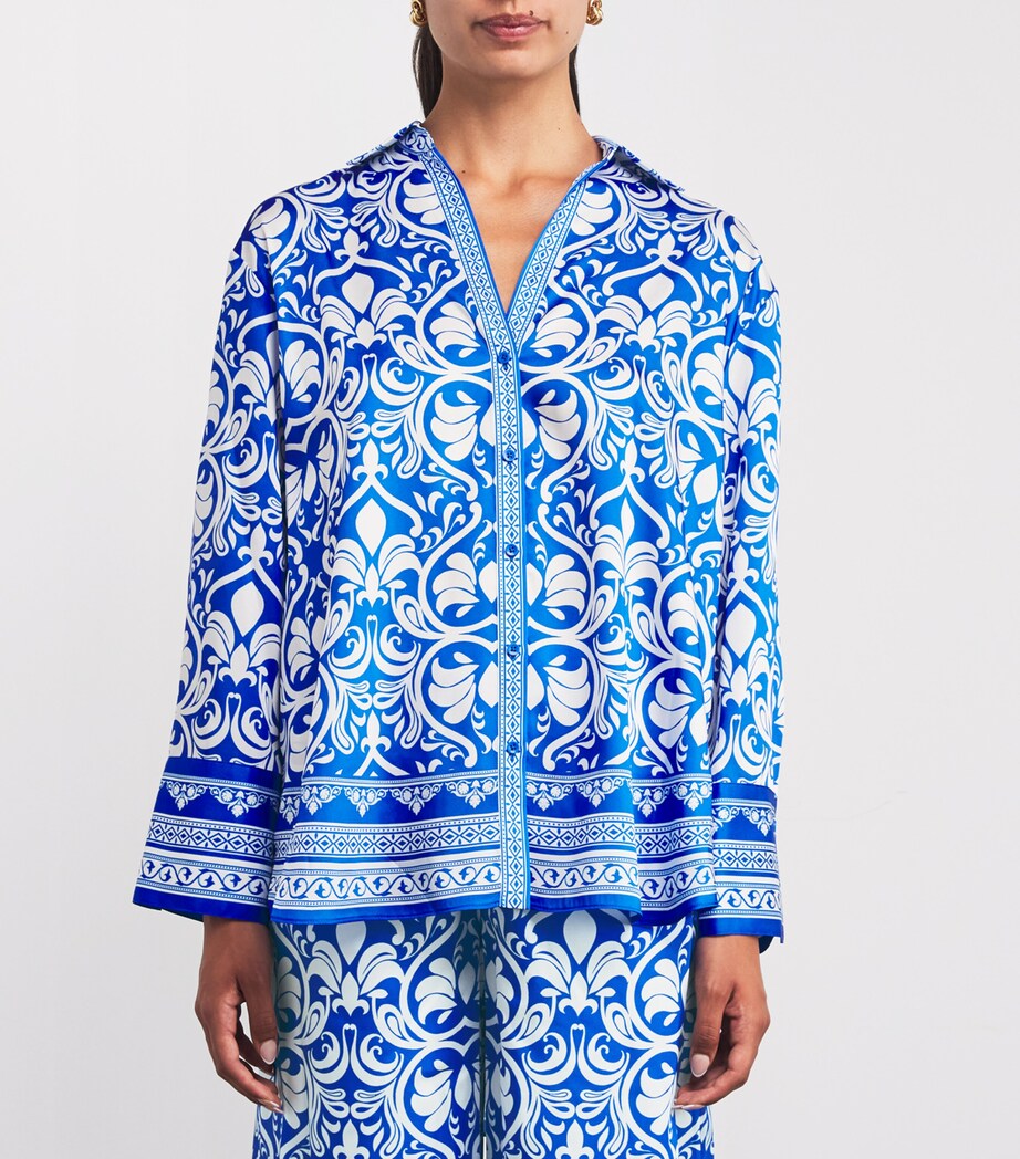 Oversized Kiva Shirt J478 SOIRE TRUE BLUE Image 3