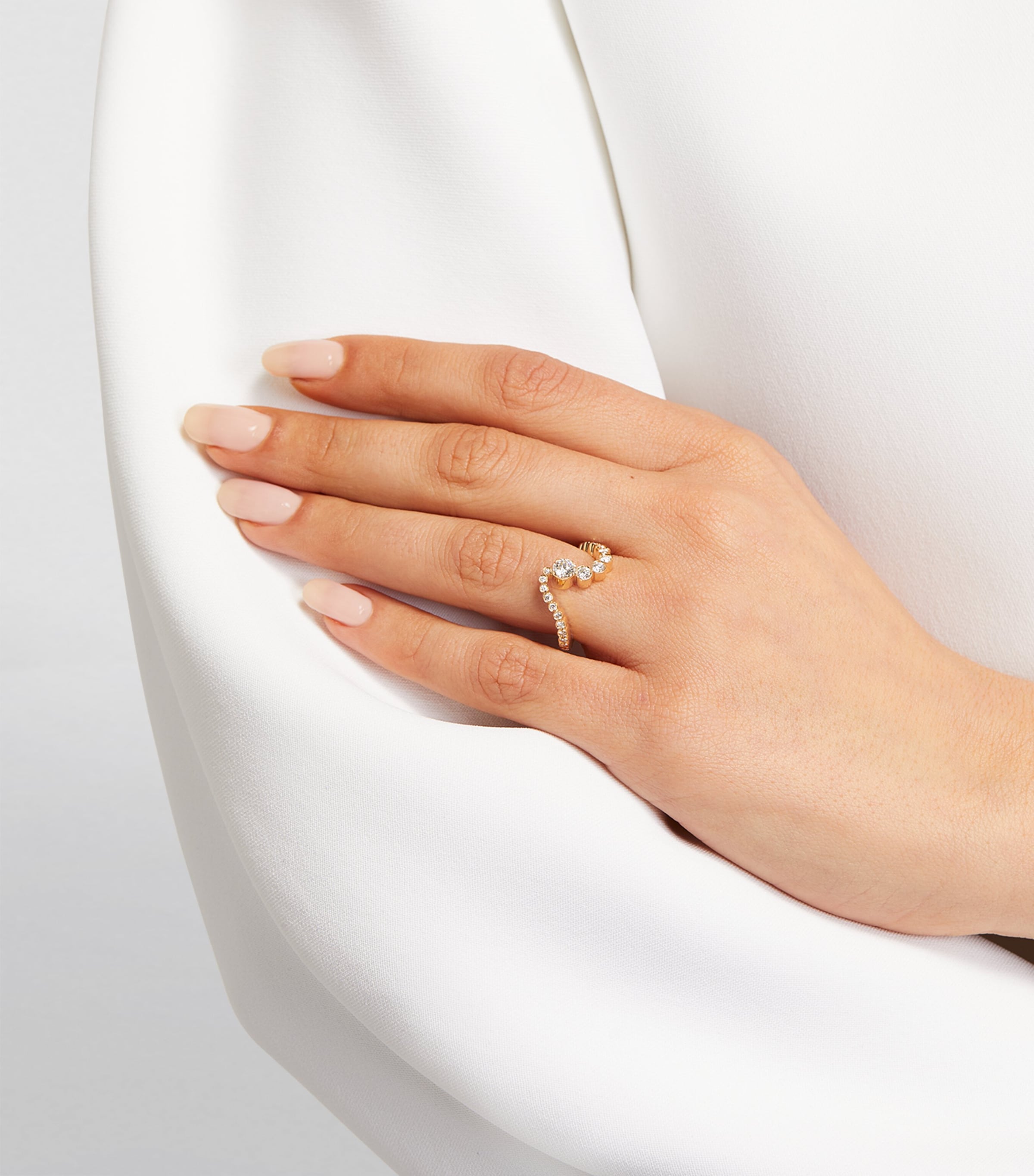 Yellow Gold and Diamond Ensemble Ring YELLOW GOLD Image 5