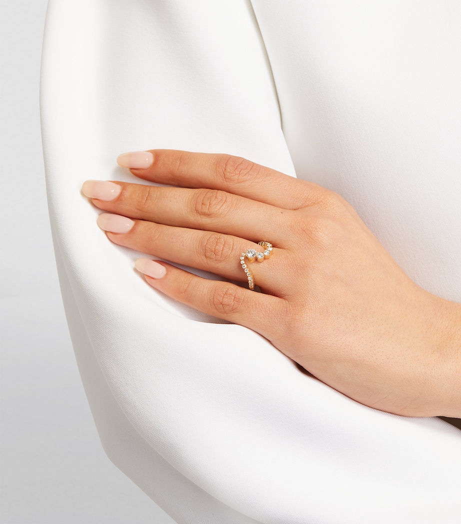 Yellow Gold and Diamond Ensemble Ring YELLOW GOLD Image 5