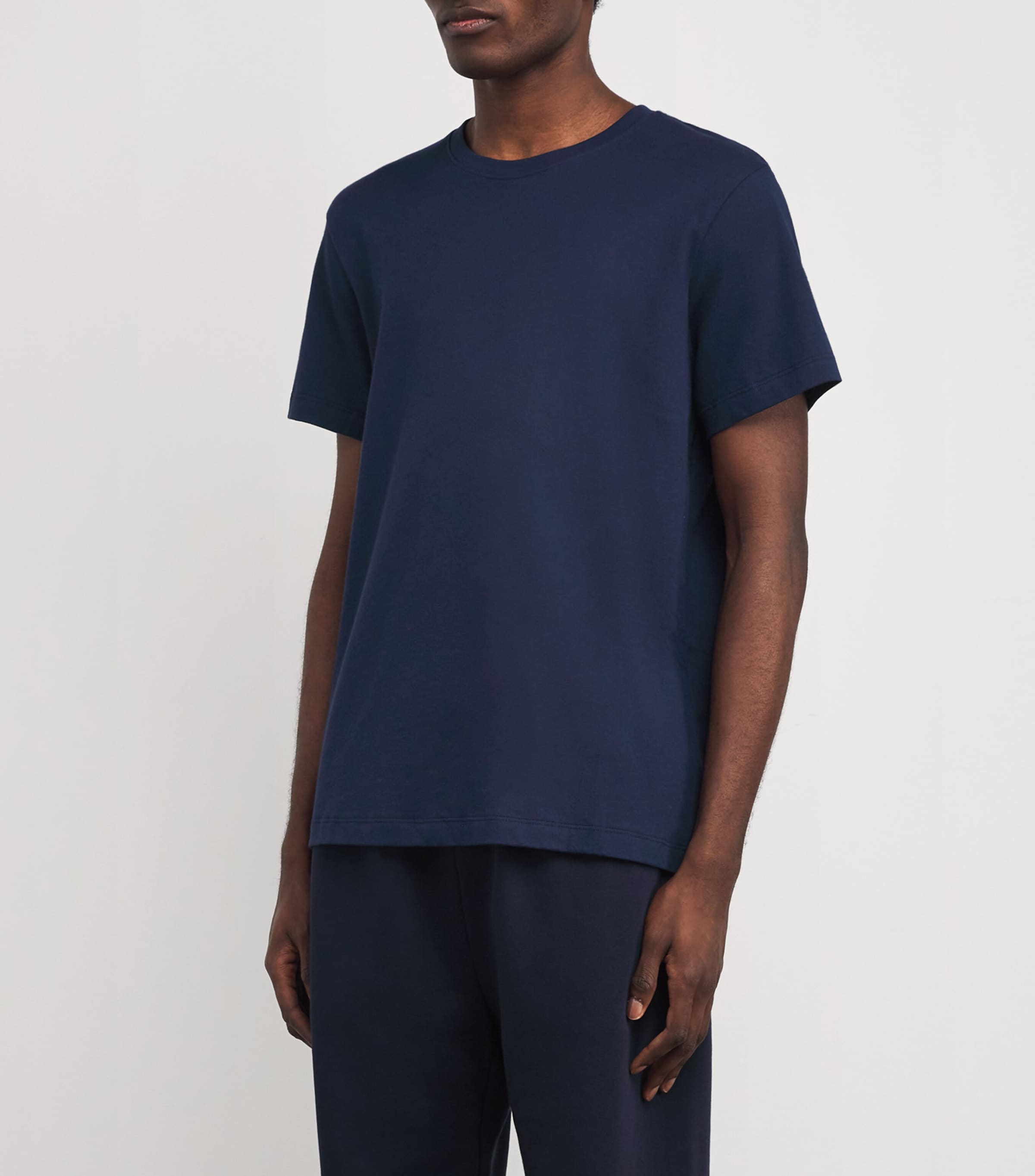 【関税込み】SKIMS ネイビー SKIMS Cotton クラシック Tシャツ SKIMS COTTON MENS CLASSIC T-SHIRT | NAVY