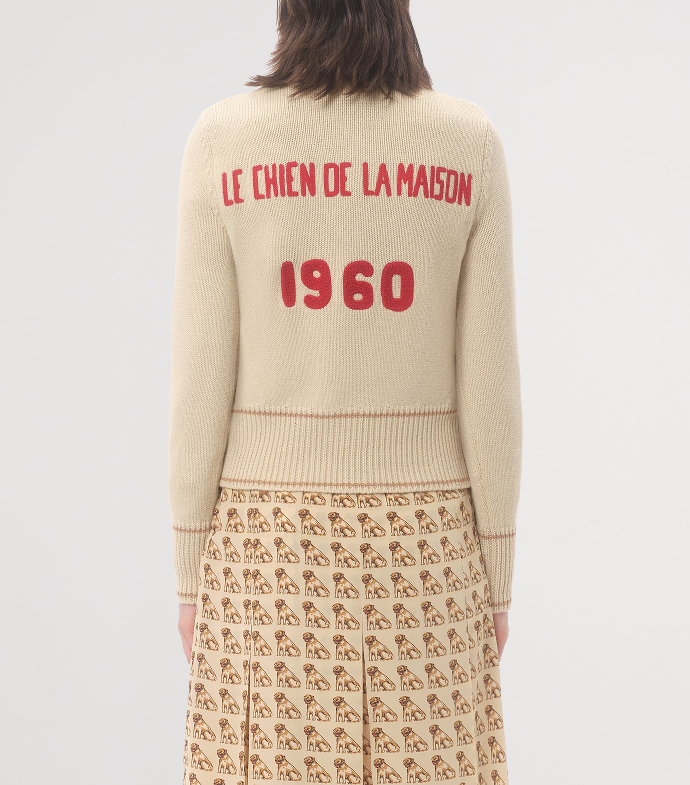 Virgin Wool Embroidered Sweater R0R Image 4