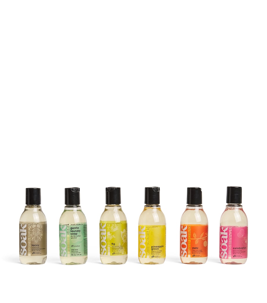 Assorted Laundry Soap Travel Pack (6 x 90ml) MIXED Image 1