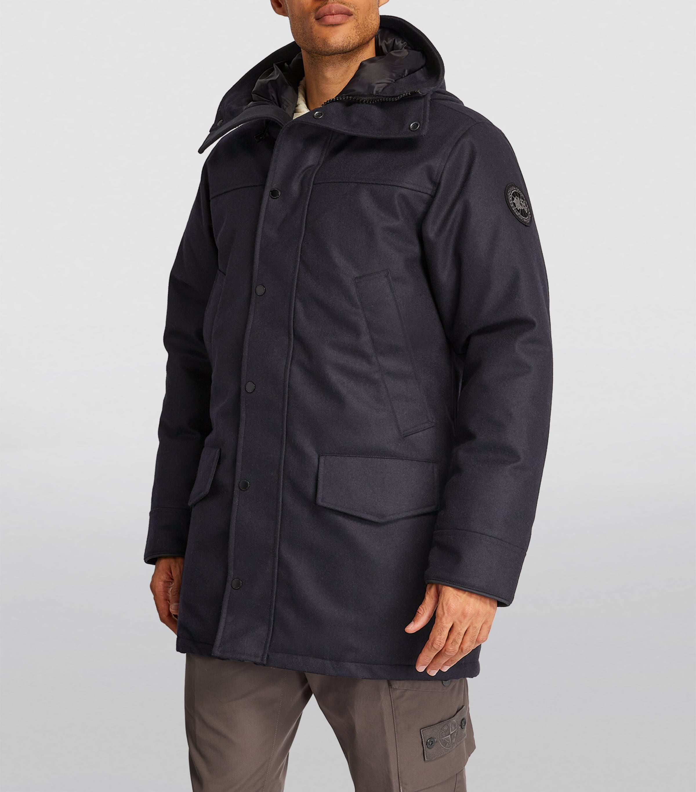 Wool Langford Parka Jacket 9302 Image 3