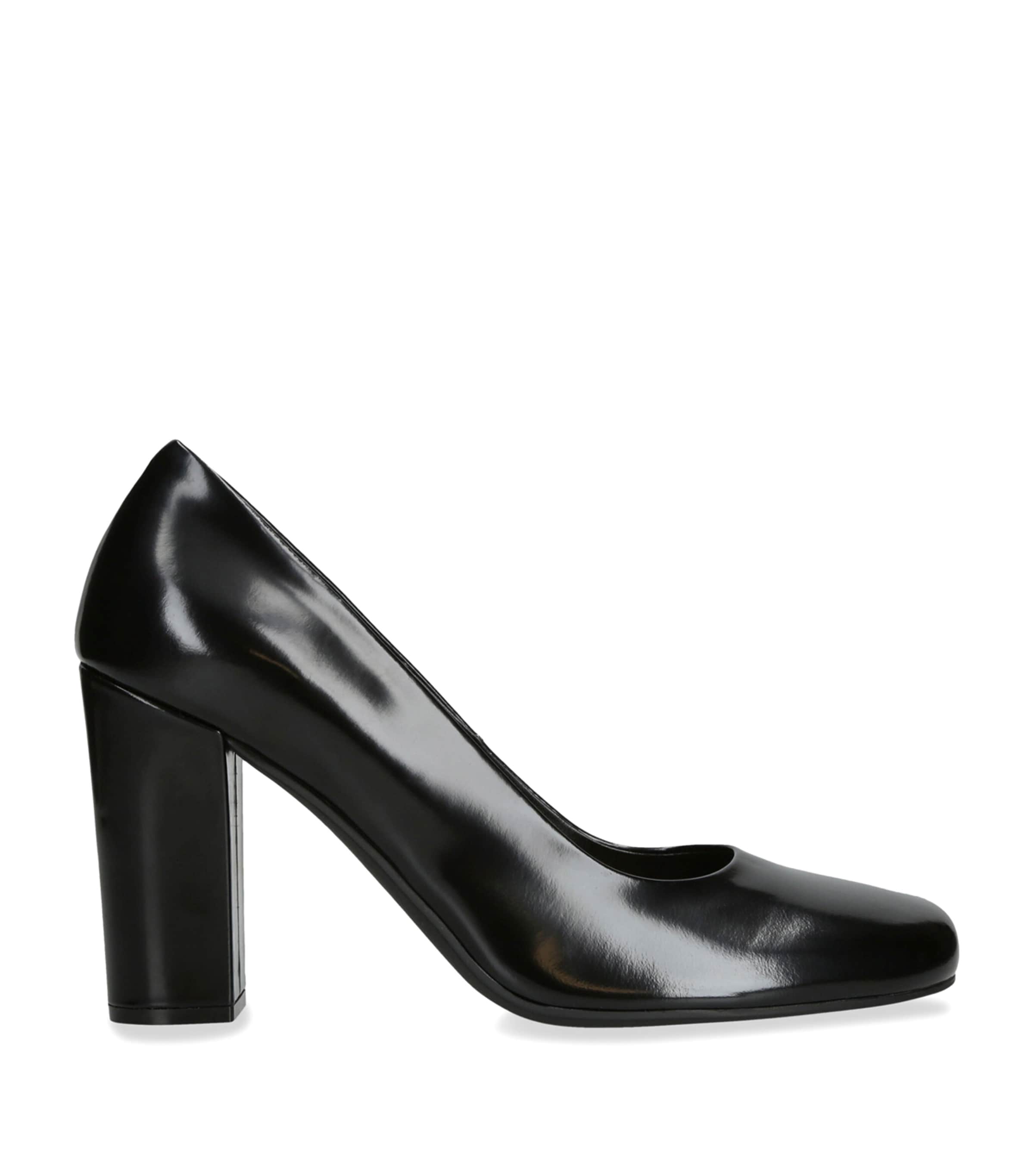 The Row Leather Penelope Pumps 90 Black Image 1