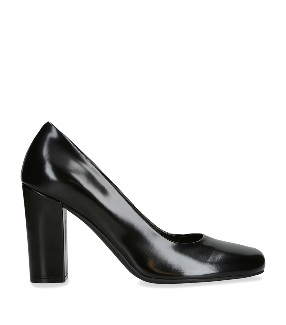 The Row Leather Penelope Pumps 90 Black Image 1