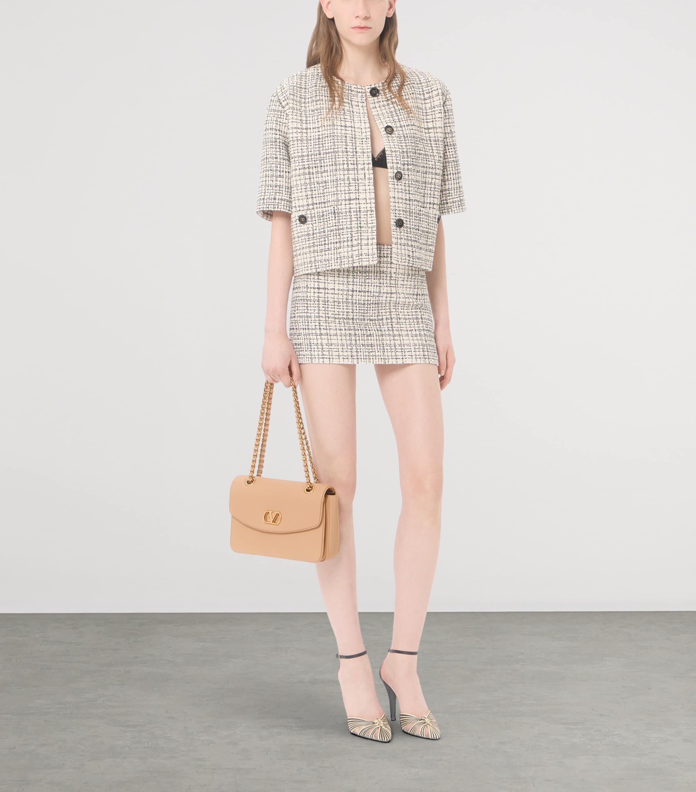 Valentino Garavani Lambskin Djuna Shoulder Bag Wrp Image 2