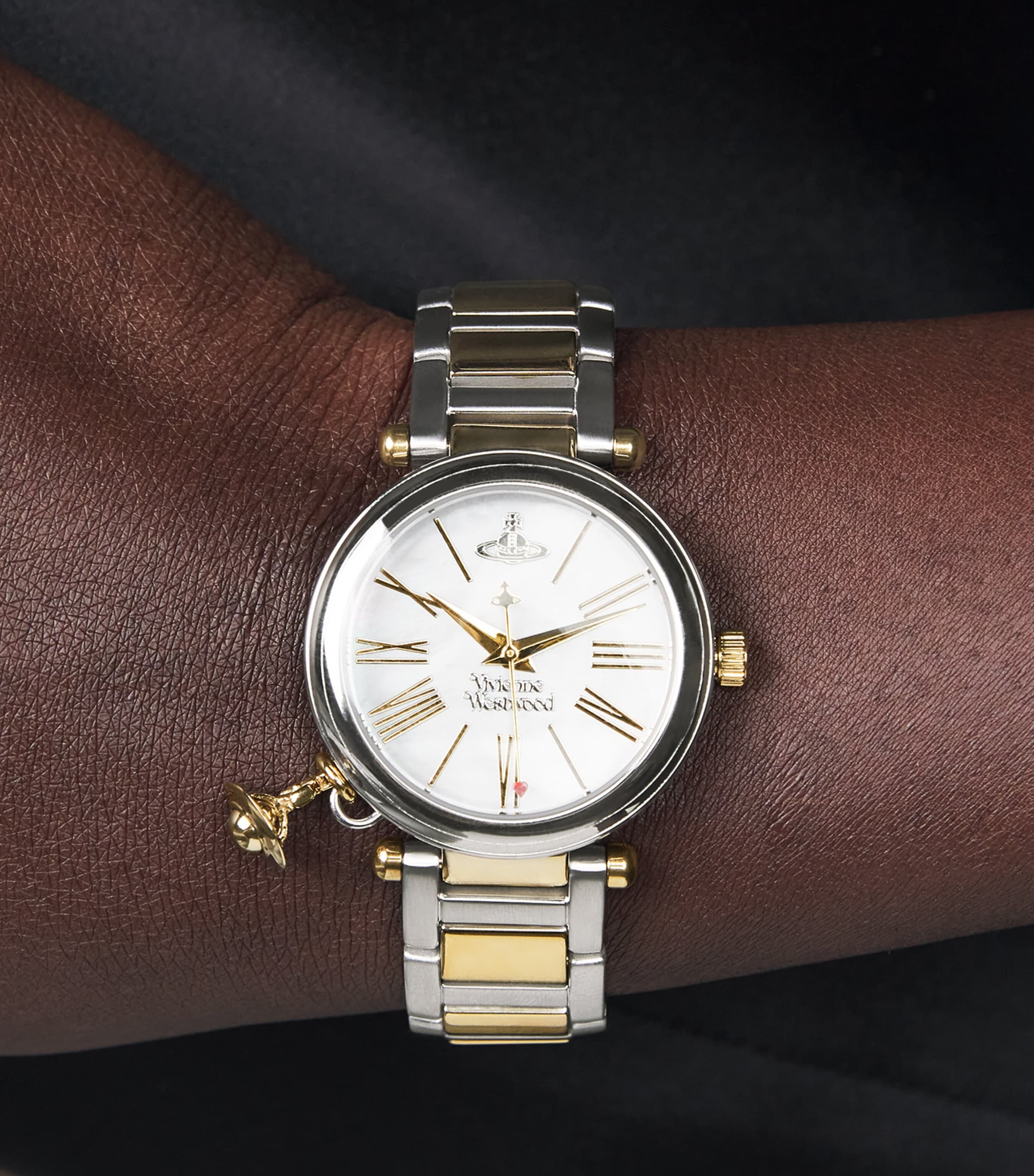 Vivienne Westwood Stainless Steel Mother Orb Watch 32mm | Harrods US