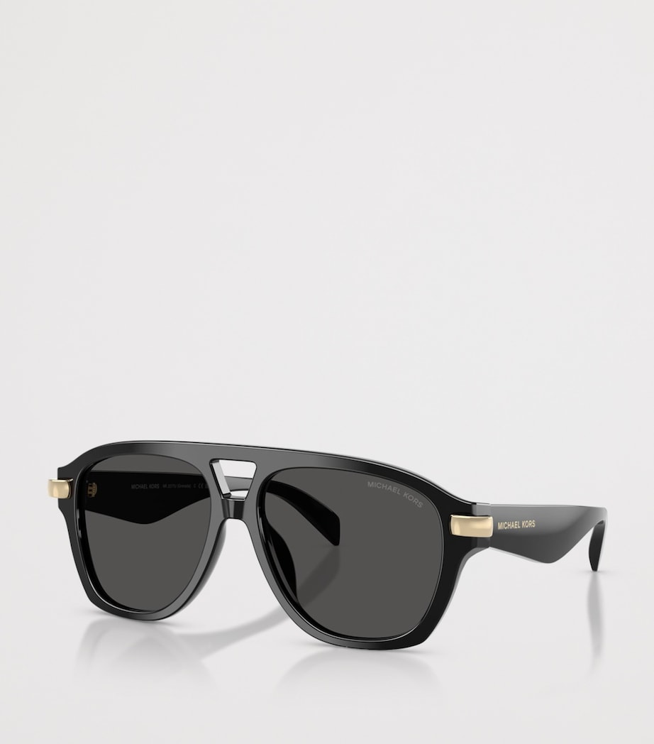 Michael Kors Grenada Pilot Sunglasses Black Image 2