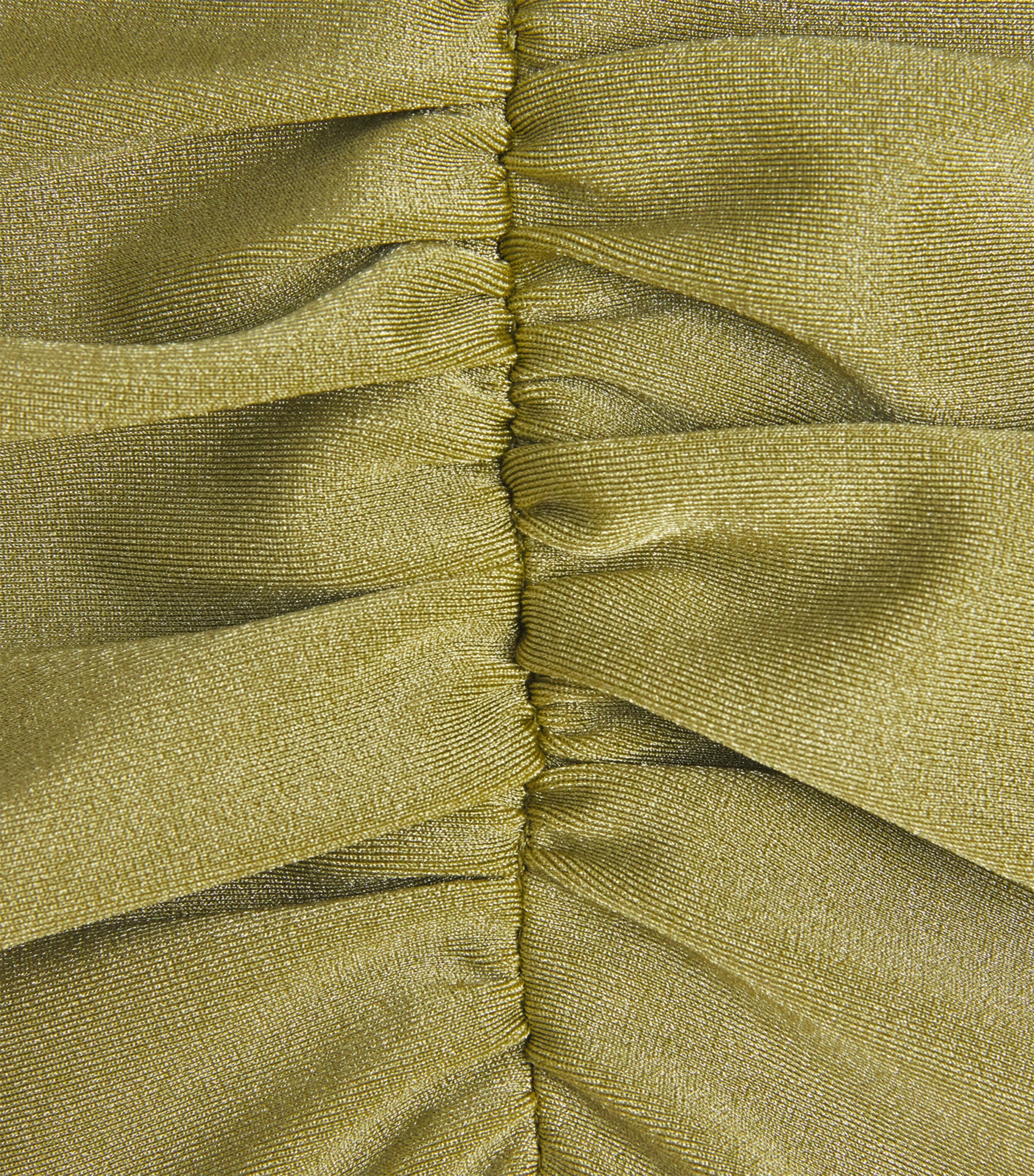 Wave Mesh Mini Skirt GREEN Image 6