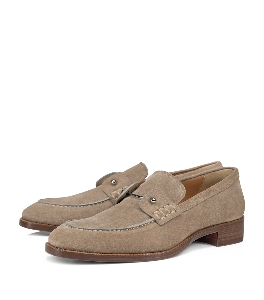 Chambelimoc Suede Loafers F702 Image 4