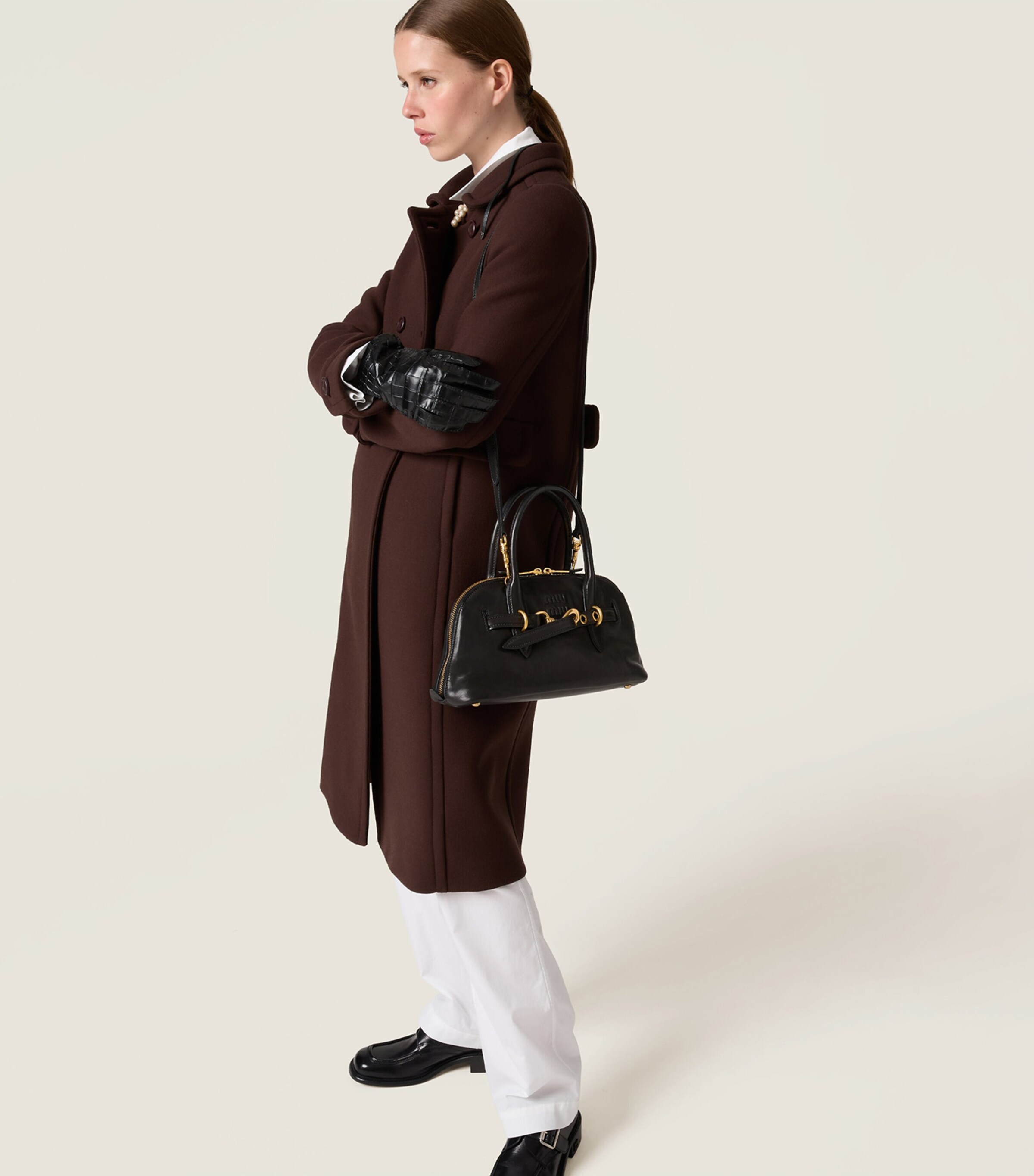 Miu Miu Aventure Top-Handle Bag | Harrods UK