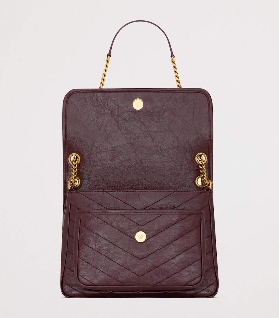 Medium Leather Niki Shoulder Bag 6195 Image 5