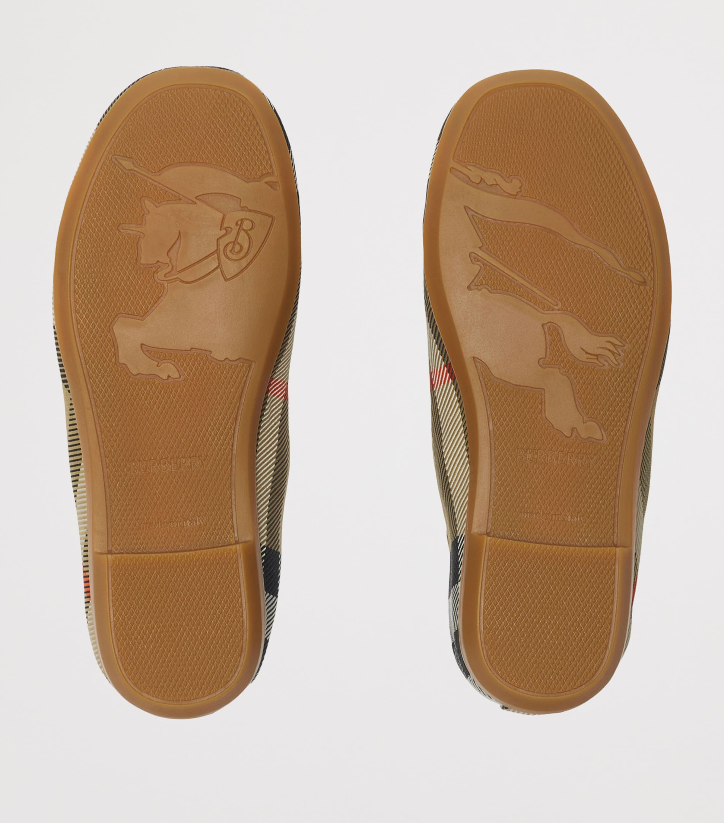 Check Ballet Flats SAND IP CHECK Image 5