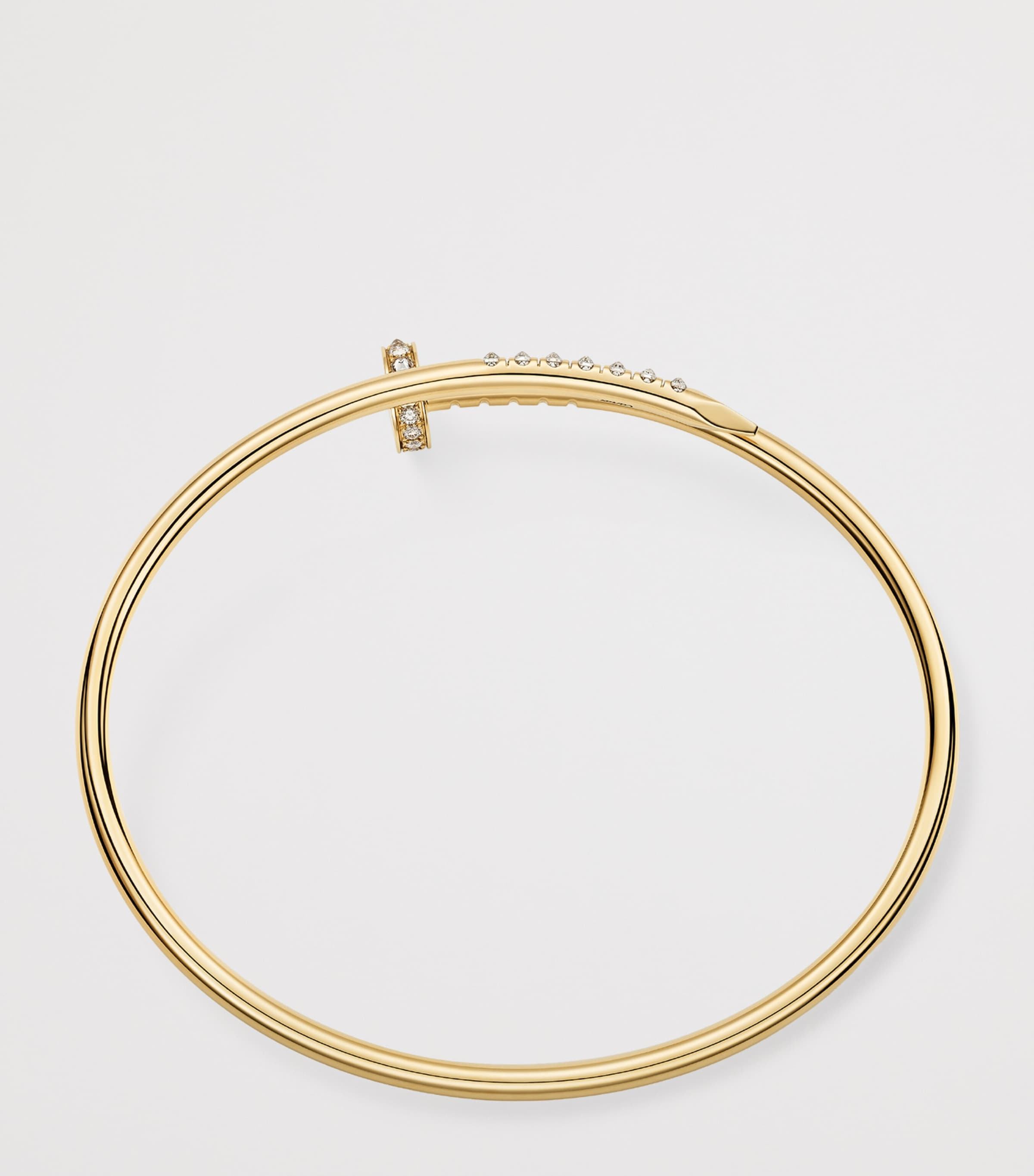 Small Yellow Gold and Diamond Juste Un Clou Bracelet YELLOW GOLD Image 5