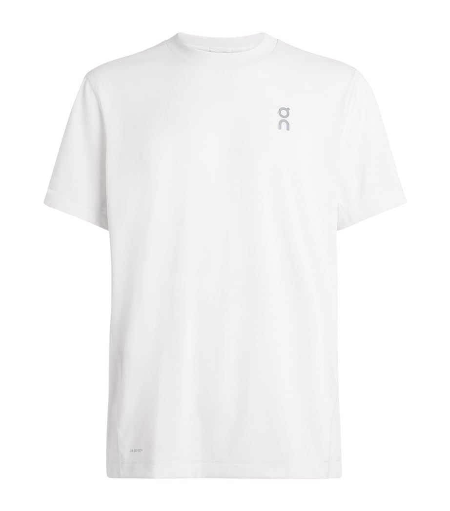 On Mens Train Graphic T-Shirt White Image 1