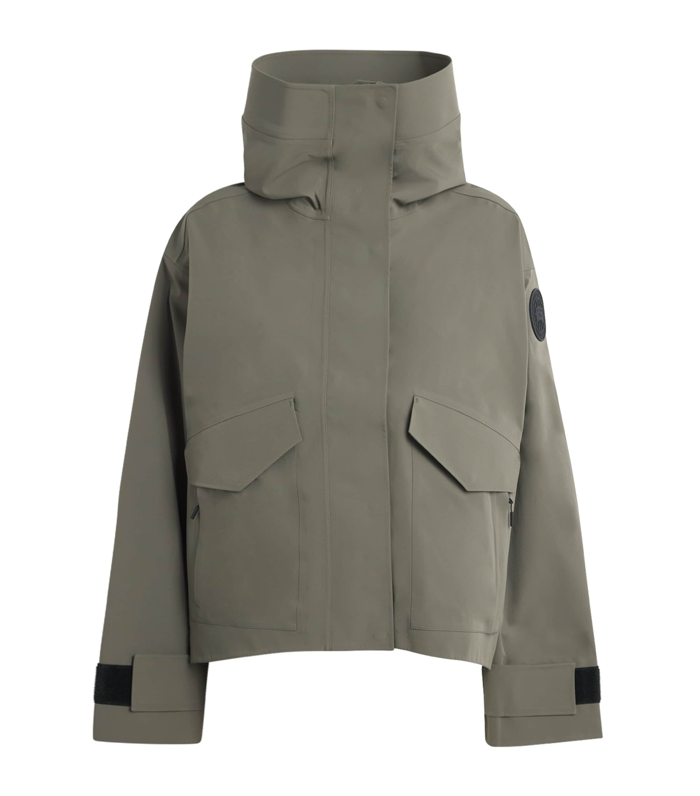 Canada Goose Tofino Rain Jacket In Gray