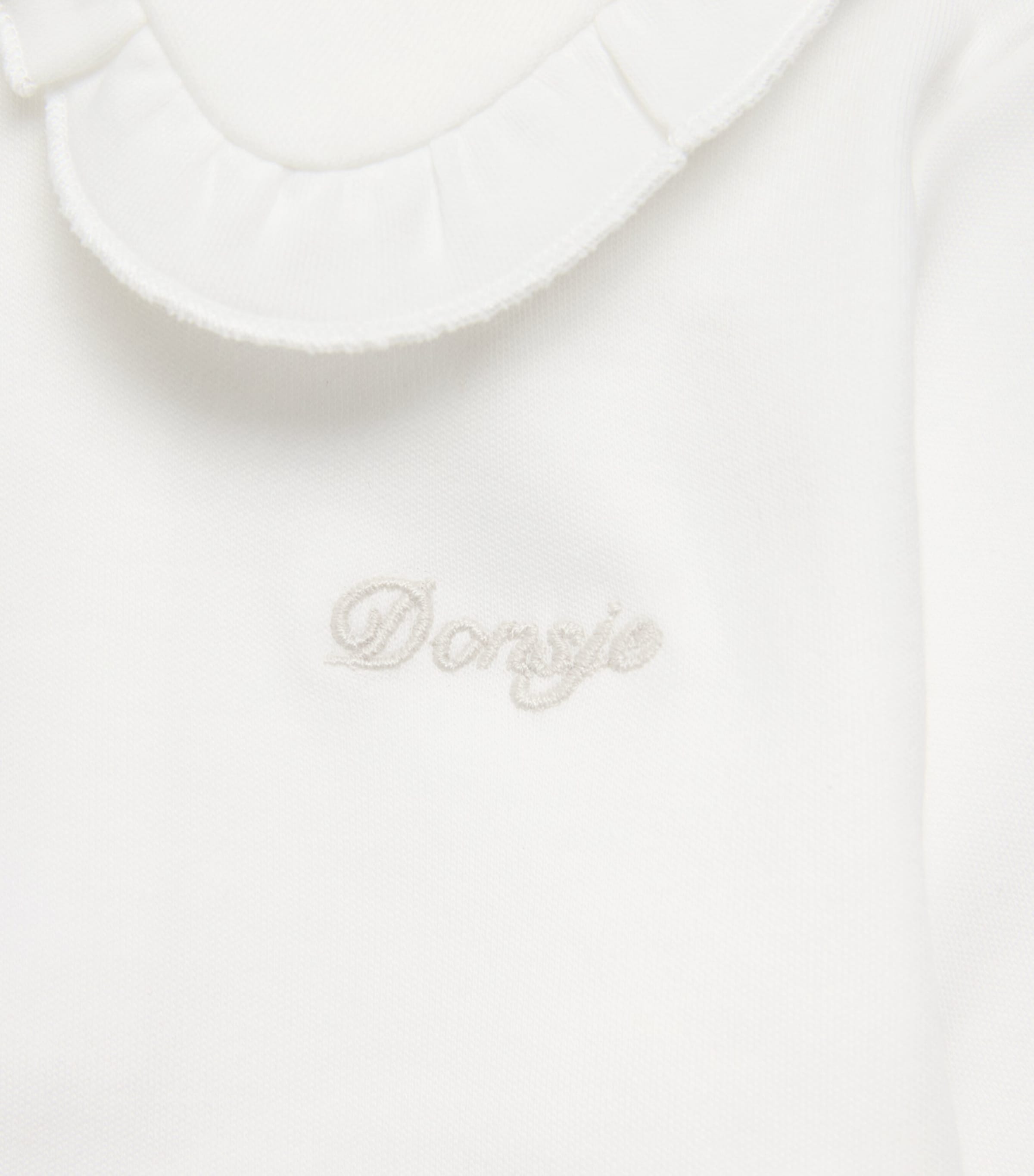 Donsje Organic Cotton Dovie Bodysuit (0-24 Months) Off White Image 3