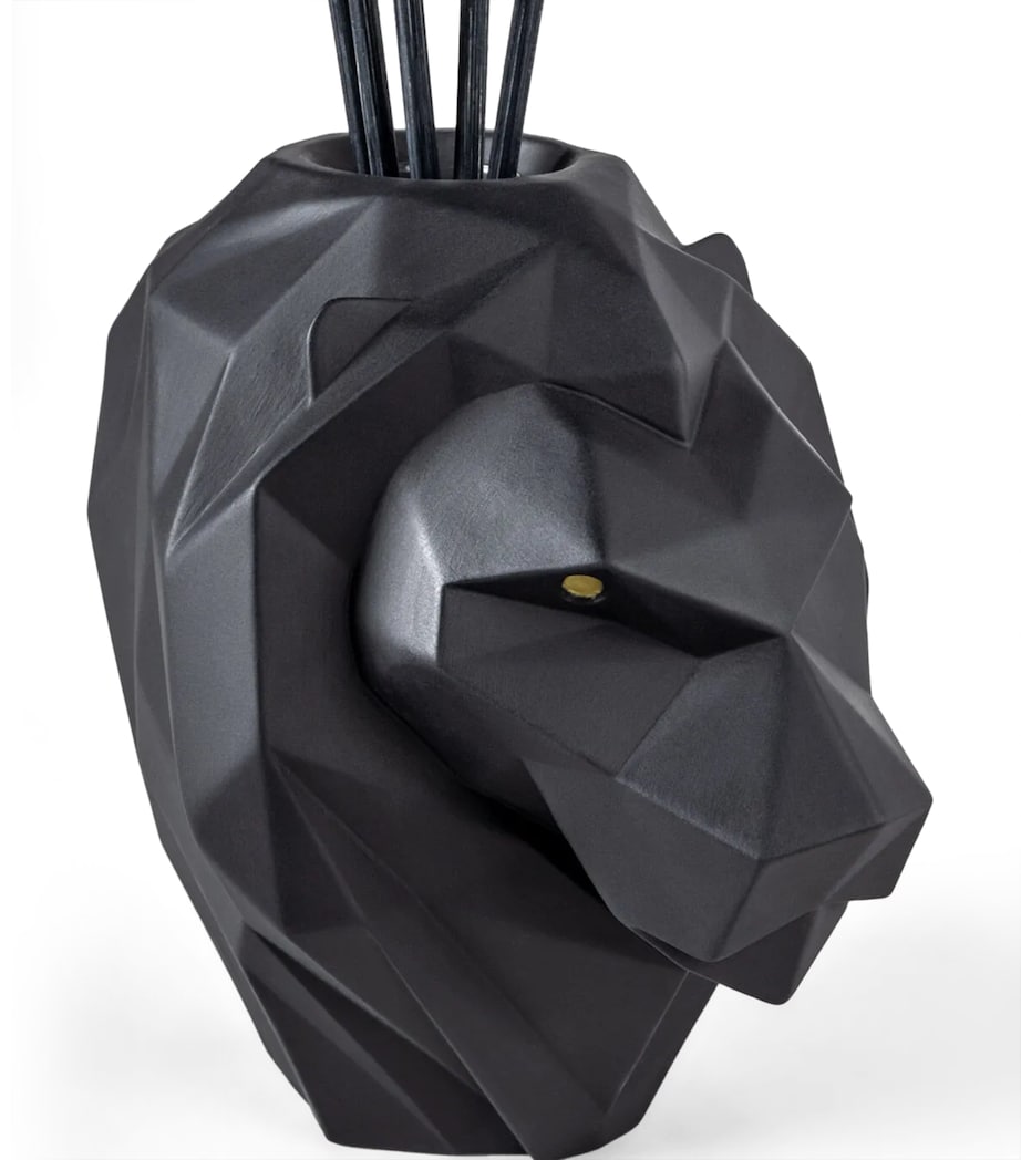 Lladró Lion Perfume Diffuser (100ml) Black Image 3