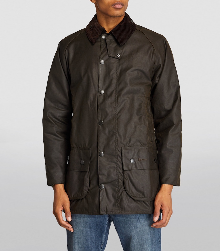Waxed Beaufort Jacket OLIVE Image 5