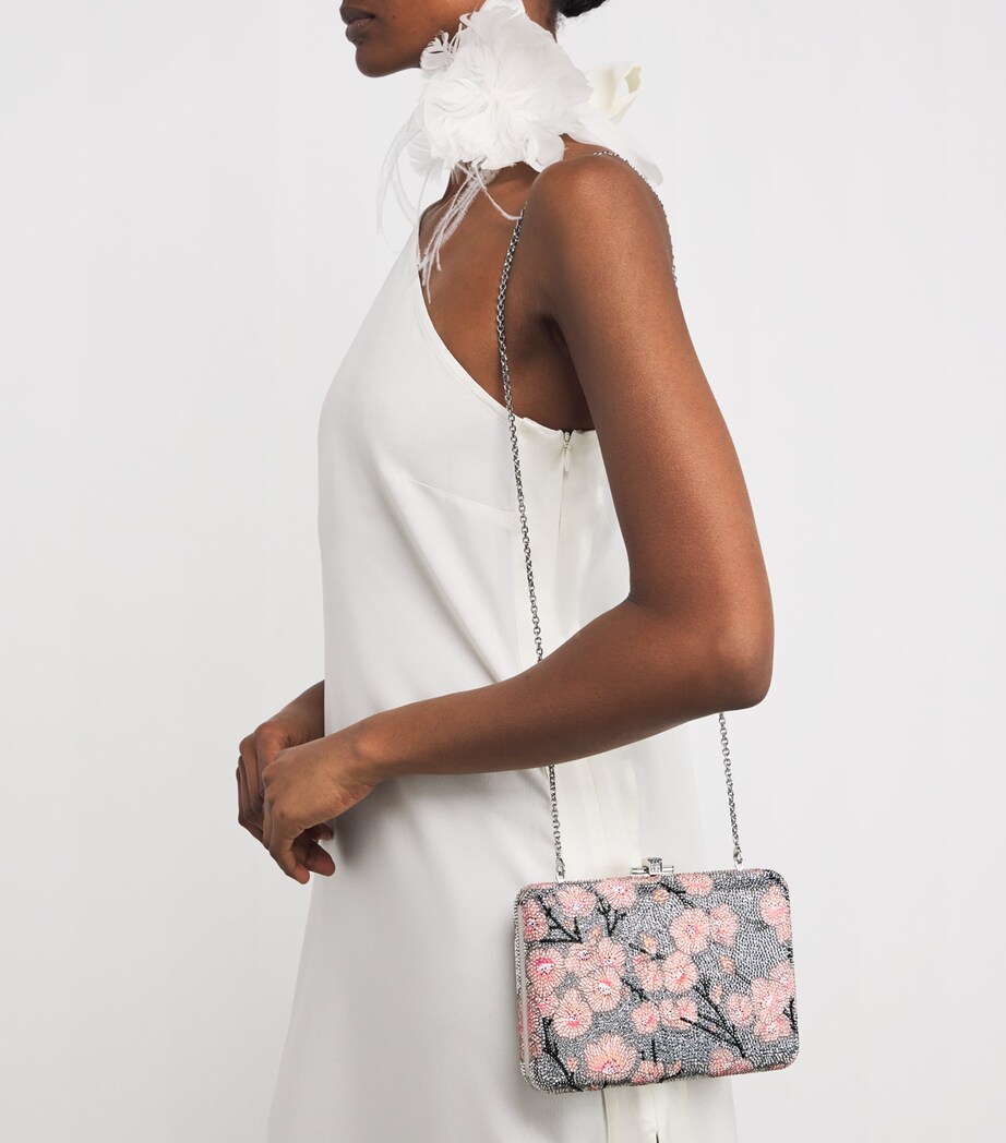 Judith Leiber Slim Slide Spring Cherry Clutch Bag Scmmt Image 5