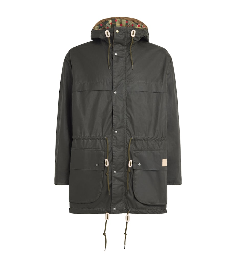 x Paul Smith Durham Waxed Jacket ARCHIVE OLIVEOL51 Image 1