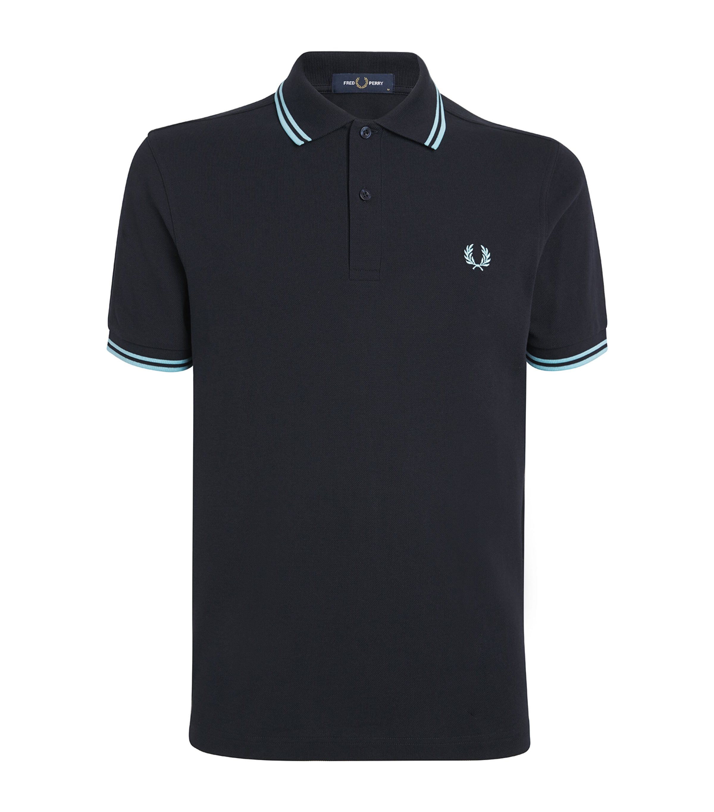 【関税送料込み】FRED PERRY Point Logo Twin Polo Shirt Fred Perry Twin Tipped Polo Shirt | Harrods US