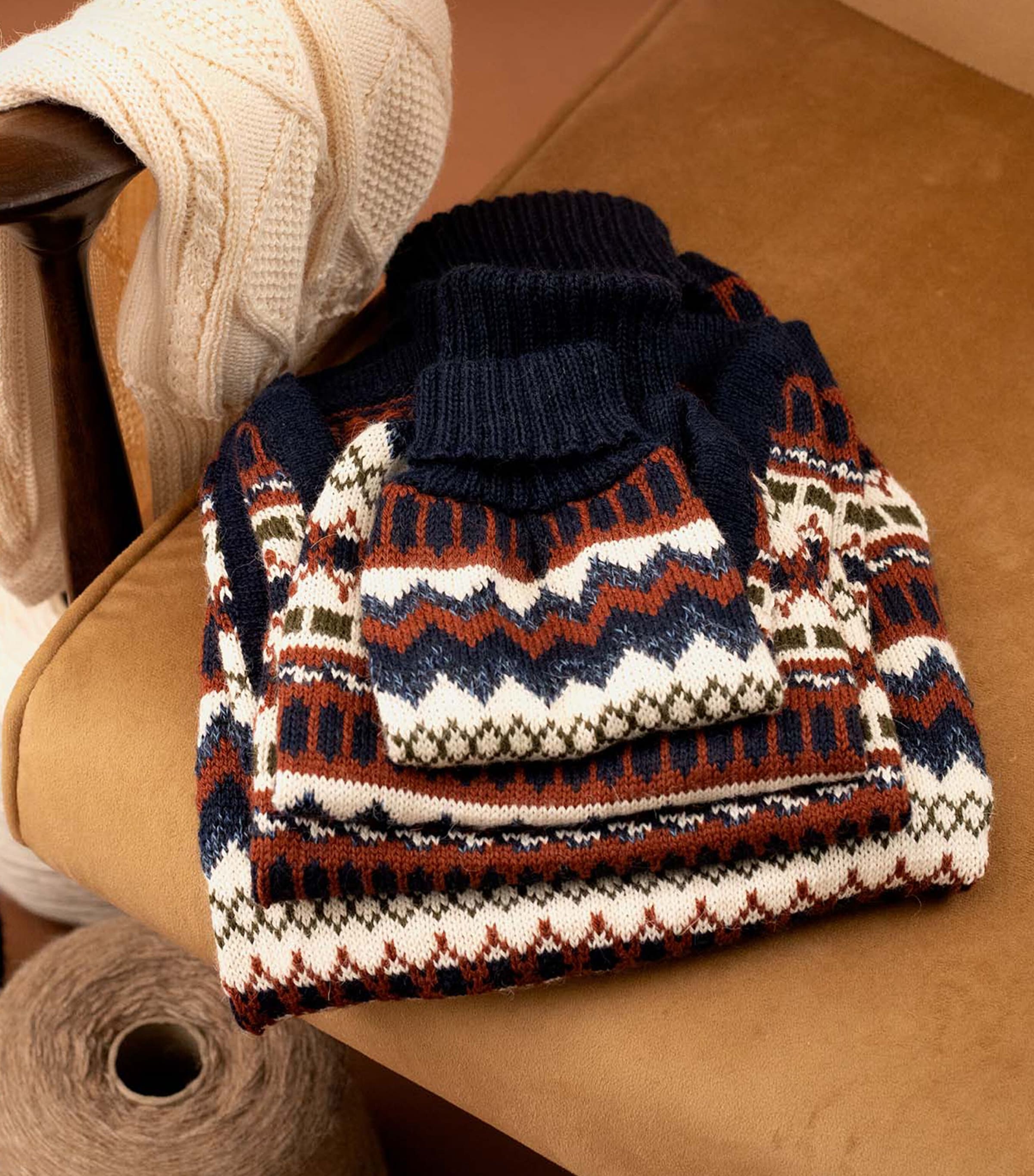 ALQO WASI Iceberg Bleau Melange Dog Sweater (XX-Small) Iceberg Bleu Melange Image 8